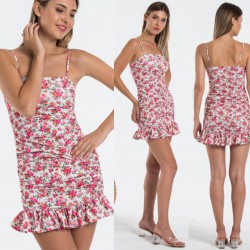 Eteği Fırfır Çıtır Elbise Eteği Fırfır Çıtır Elbise