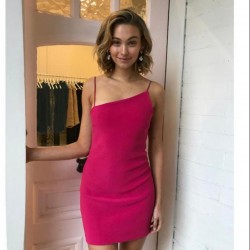 İnce Askı Mini Elbise İnce Askı Mini Elbise