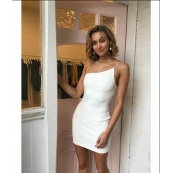 İnce Askı Mini Elbise İnce Askı Mini Elbise