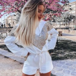 Pul Payet Detay Şortlu Takım Pul Payet Detay Şortlu Takım