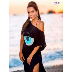 Pul Payet Göz Detay Salaş Elbise