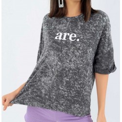 Yazı Detay Batik Tshirt