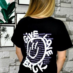 Give Love Back Emoji Tshirt