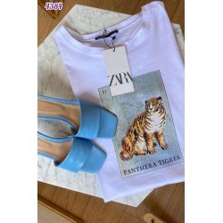 Kaplan Dijital Baskı Tshirt Kaplan Dijital Baskı Tshirt