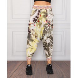 Etnik Desen Şalvar Pantolon