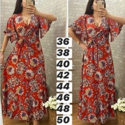 Çiçek Desenli Midiboy Elbise Çiçek Desenli Midiboy Elbise