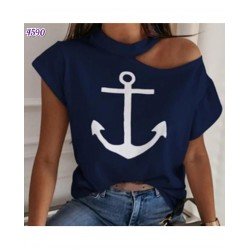 Çapa Baskı Tasarım Bluz Çapa Baskı Tasarım Bluz