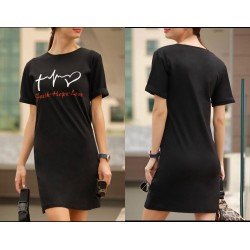 Ritim Detay Tunik Elbise