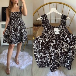 VLTN Beyaz Siyah Elbise VLTN Beyaz Siyah Elbise