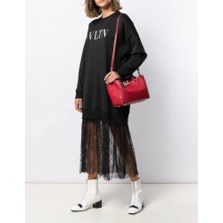 VLTN Eteği Dantel Salaş Elbise