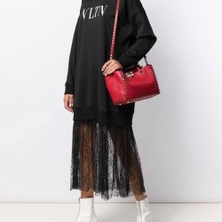 VLTN Eteği Dantel Salaş Elbise VLTN Eteği Dantel Salaş Elbise