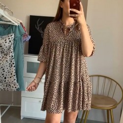 ZR Model Puanlı Elbise ZR Model Puanlı Elbise