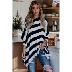 Çizgi Desen Salaş Tunik Çizgi Desen Salaş Tunik