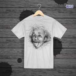 Einstein Baskı Unisex Tshirt Einstein Baskı Unisex Tshirt