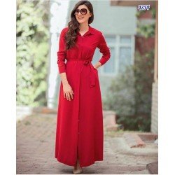 Full düğmeli gömlek elbise