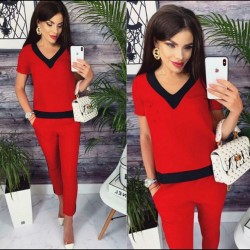 Atlas kumaş v yaka ikili takım Atlas kumaş v yaka ikili takım