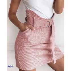 İthal kadife fitilli etek