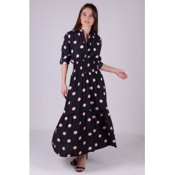 Puan detay gipeli elbise