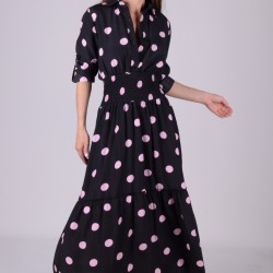 Puan detay gipeli elbise Puan detay gipeli elbise