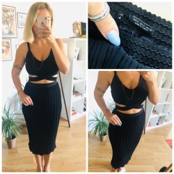 Zara model pileli etek Zara model pileli etek