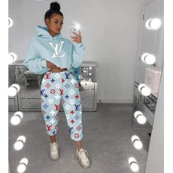 LV dijital baskı eşofman takımı LV dijital baskı eşofman takımı