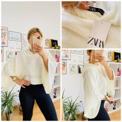 Zara yarasa kol bluz Zara yarasa kol bluz