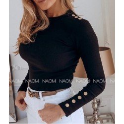 Kaşkorse düğmeli bady