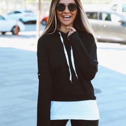 Kol detay garnili sweat