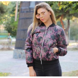 Vltn fermuarlı bomber ceket