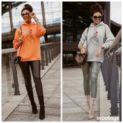 Kalp baskılı sweat Kalp baskılı sweat