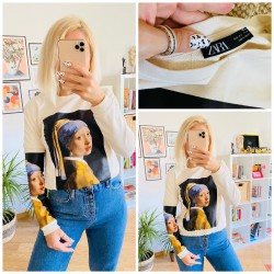 İnci küpeli kız sweat