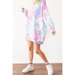Batik kapşonlu sweat elbise Batik kapşonlu sweat elbise
