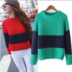 Renk geçişli triko kazak Renk geçişli triko kazak