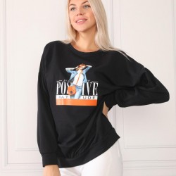 Kadın baskılı sweat Kadın baskılı sweat