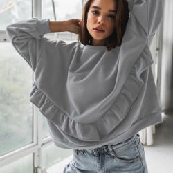 Volan detay Oversize sweat Volan detay Oversize sweat