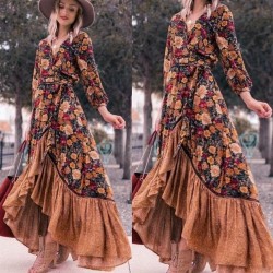 Kruvaze yaka eteği salaş elbise Kruvaze yaka eteği salaş elbise