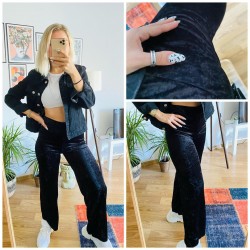 Zara model kadife pantolon ( SİYAH ) Zara model kadife pantolon ( SİYAH )