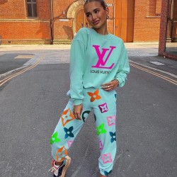 L.V renkli eşofman takımı