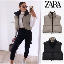 Zara model kapitone yelek Zara model kapitone yelek