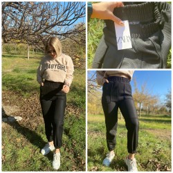 Zara kare cepli eşofman Zara kare cepli eşofman