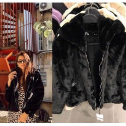 Zara model peluş ceket
