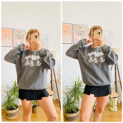 Snoppy iki iplik sweat Snoppy iki iplik sweat