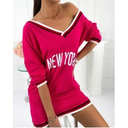 Newyork ribanalı elbise