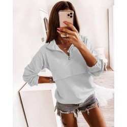 Fermuar detay sweat Fermuar detay sweat