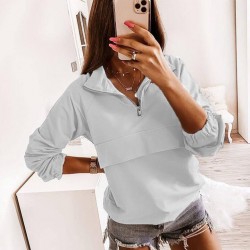 Fermuar detay sweat Fermuar detay sweat