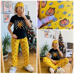 Garfield üçlü set takım Garfield üçlü set takım