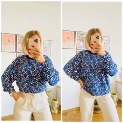 ZARA MODEL ÇİÇEK DESENLİ SWEAT  ZARA MODEL ÇİÇEK DESENLİ SWEAT