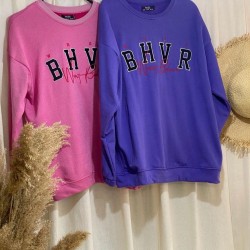 Bershka bhvr yazılı sweat