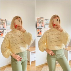 Mango yarasa kol bluz