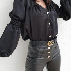 Kol büzgülü tasarım bluz Kol büzgülü tasarım bluz